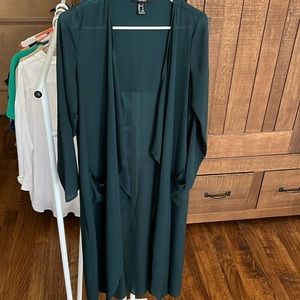 Green Sheer Cartigan/wrap